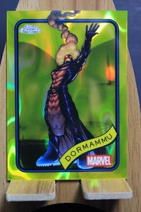 2025 Topps Marvel Chrome Dormammu YELLOW LAVA - Picture 1 of 2