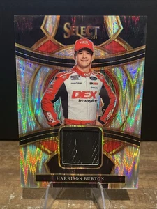 2024 Panini Select Racing Select Swatches #SS-HBT Harrison Burton Flash PrizmWB - Picture 1 of 2