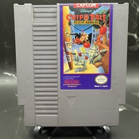 Nintendo NES Chip N Dale Rescue Rangers. Tests/Works. Cart Only.