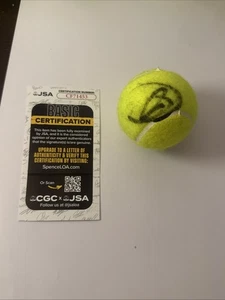 Novak Djokovic Autograph Signed Tennis Ball with JSA COA AUTHENTIC GOAT PSA - Picture 1 of 3