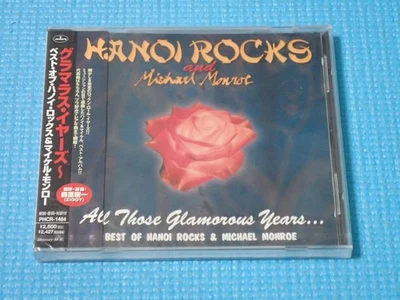 HANOI ROCKS All Those Glamarous Years 1996 OOP CD Japan NEW PHCＲ-1484 OBI Foto 1 de 3