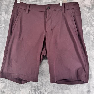 Lululemon Commission Maroon Shorts Men’s Size 36 X 10 - Image 1 of 4