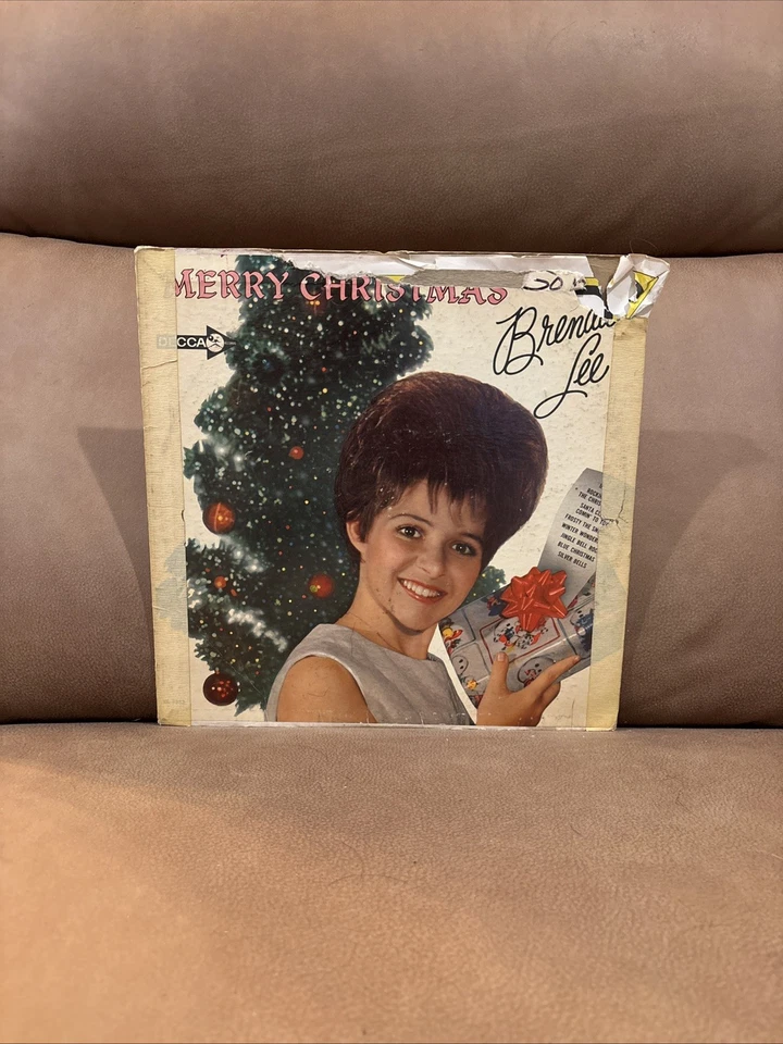 BRENDA LEE - ROCKIN' AROUND THE CHRISTMAS TREE 1987 США ВИНИЛ/ПЛАСТИНКА США  - Изображение 1 из 2