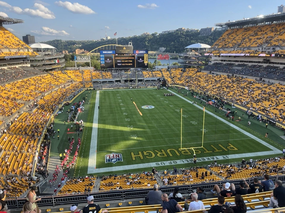 2 Tickets Pittsburgh Steelers vs Miami Dolphins 521 Row H  12/15/25 Monday Night - Image 1 of 1