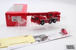 Herpa Liebherr Mobilkran LTM 1045 "Feuerwehr Wien" (A) No. 098083 1:87 /HN33 - Picture 1 of 1