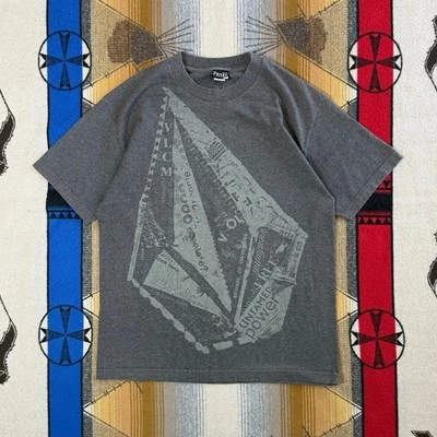 Vintage Y2K Volcom Big Graphic T-Shirt Size Large Skate Grunge Cyber - Image 1 of 4