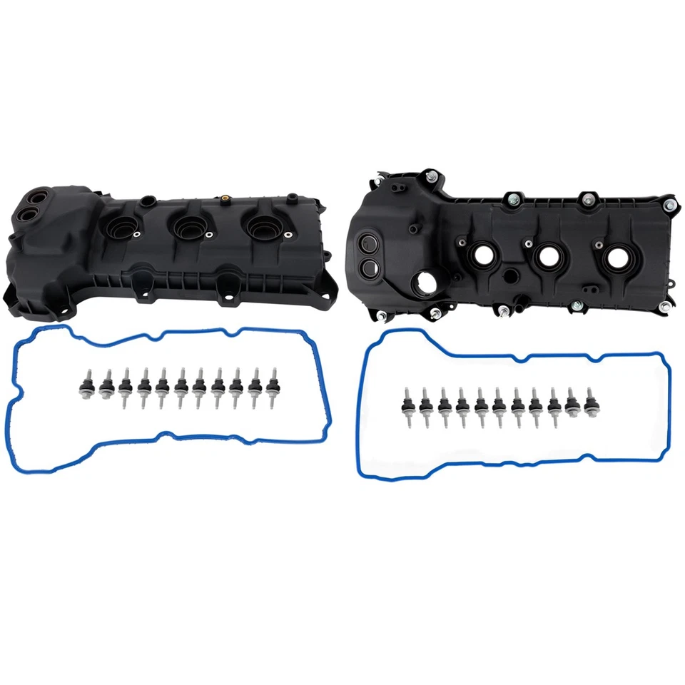 Pair Set of 2 Valve Covers  Driver & Passenger Side for F150 Truck Left Right Foto 1 de 4