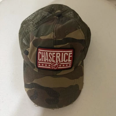 Chase Rice Camp Hat Cap Snapback Trucker Embroidered Patch New - Image 1 of 4