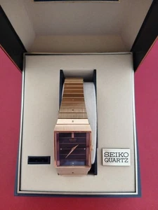 Seiko Vintage Gold-Plated Quartz Wristwatch - Picture 1 of 4