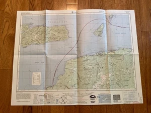 1965 Mappa di Dili, Timor portoghese-Indonesia. Servizio mappe esercito americano - Foto 1 di 12
