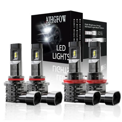 Kit de bombillas LED altas bajas para camión tractor Peterbilt 388 Base 2008-2015 Foto 1 de 4