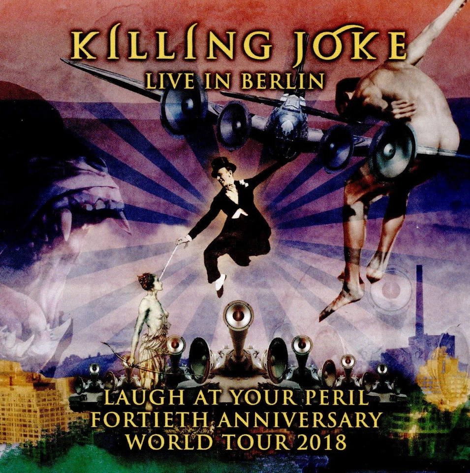 Killing Joke Laugh at Your Peril: Live in Berlin (CD) Album Foto 1 de 1