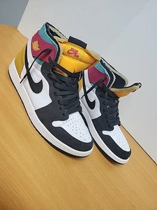 Nike Jordan 1 High Zoom Air CMFT Anthracite Size 12 Men’s CT0978-016 Gold - Picture 1 of 8
