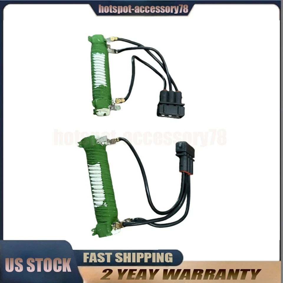 2 piezas 701959263D NUEVO Motor Ventilador Resistencia Para VW EuroVan Transporter 93-03 Foto 1 de 4