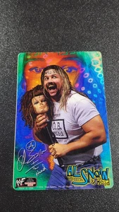 WWF Vintage AL SNOW Vending Machine Prism Sticker 1999 WWE Hardcore ECW WCW TNA - Picture 1 of 2