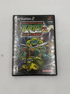Sony PlayStation Ps Teenage Mutant Ninja Turtles 2 Battle Nexus PS2 Vintage CIB - Bild 1 von 6