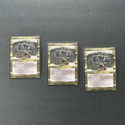*** Giant Trap Door Spider x3 Ice Age *** NM+ NEVER PLAYED MTG Magic FAST SHIP - Image 1 of 2