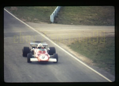 Mario Andretti #9 Ferrari 312 - 1972 US Grand Prix Watkins Glen - Vtg Race Slide - Image 1 of 3