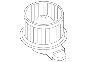 Genuine Ford Blower Motor DG1Z-19805-D - Picture 1 of 5