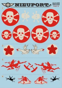 Print Scale 32-005 1/32 scale Decal for airplane - Nieuport Part2 The complete - Picture 1 of 12