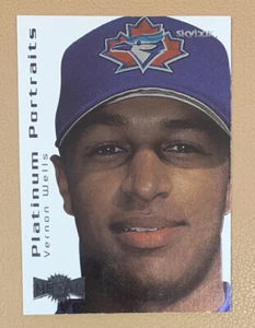 Fleer Skybox 2000 retratos de metal platino Vernon Wells 9 - Imagen 1 de 2