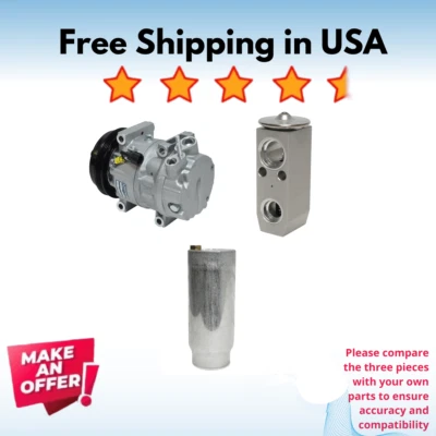 Kit Compresor A/C Fit Nissan Pathfinder 2001 Foto 1 de 4