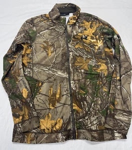 UNDER ARMOUR REALTREE FULL ZIP PILE GIACCA LEGGERA TOP - ADULTO SMALL - Foto 1 di 15