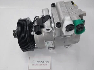 GENUINE BRAND NEW AC COMPRESSOR SUITS HYUNDAI ILOAD 2008-2015 2.5L DIESEL - Picture 1 of 7