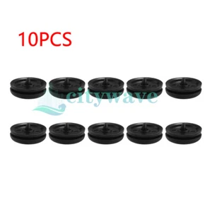 10 Pcs For Seat Belt Buckle Holder Fasteners Clips Stop Button - Picture 1 of 6