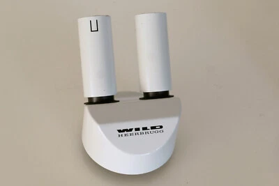 Microscopio quirúrgico Wild Leica M microscopio estereoscópico 45° ¡Tubo binocular superior! Foto 1 de 4