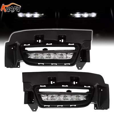 Luces antiniebla LED + interruptor + kits de cableado para Dodge Charger 2015-2020 2022 Foto 1 de 4