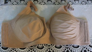 HoneyLove Nude Bra Size 2X Wireless Comfortable Basic Essentials - Picture 1 of 12