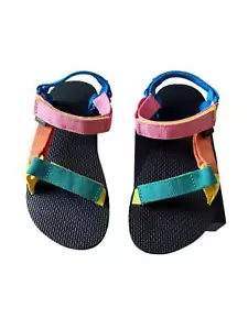 Teva Original Universal Multicolor Youth Toddler Sandals Size 3 NEW - Picture 1 of 6