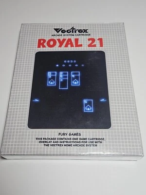 Vectrex - Royal 21 -  Complete Boxed Game by FURY - Image 1 of 4