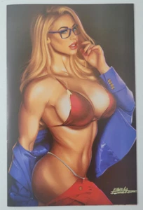 Power Hour 2 Preview Supergirl Tease Variant LTD 250 Cool Comics NM - Imagen 1 de 2