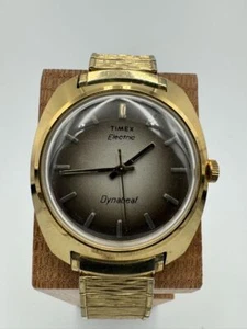 Timex Dynabeat Analog Quartz Men Electric Gold Vintage 078736399 - Picture 1 of 7