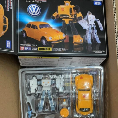 TAKARA TOMY Transformers Bumblebee Masterpiece MP21 6" Robot Action Figure Japan - Image 1 of 4