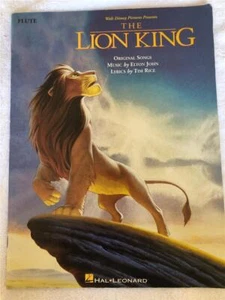 The Lion King Sheet Music For Flute Hakuna Matata Circle Of Life I Can't Wait - Picture 1 of 1