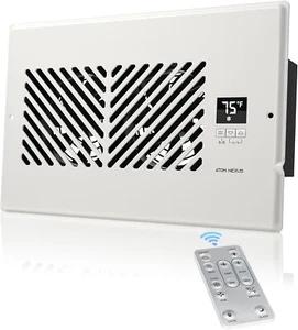Ventilador amplificador de registro silencioso ATOM NEXUS con termostato y control remoto - NUEVO - Imagen 1 de 29