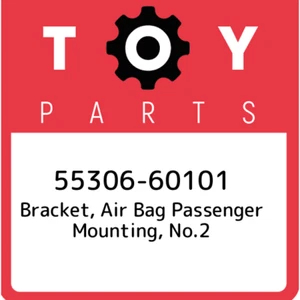 55306-60101 Toyota Bracket, air bag passenger mounting, no.2 5530660101, New Gen - Imagen 1 de 1