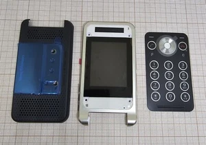 Original SonyEricsson T303 Radio GSM Cover MIX schwarz NEU RAR - Bild 1 von 2