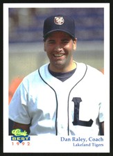 1992 Lakeland Tigers Classic/Best #29 Dan Raley CO