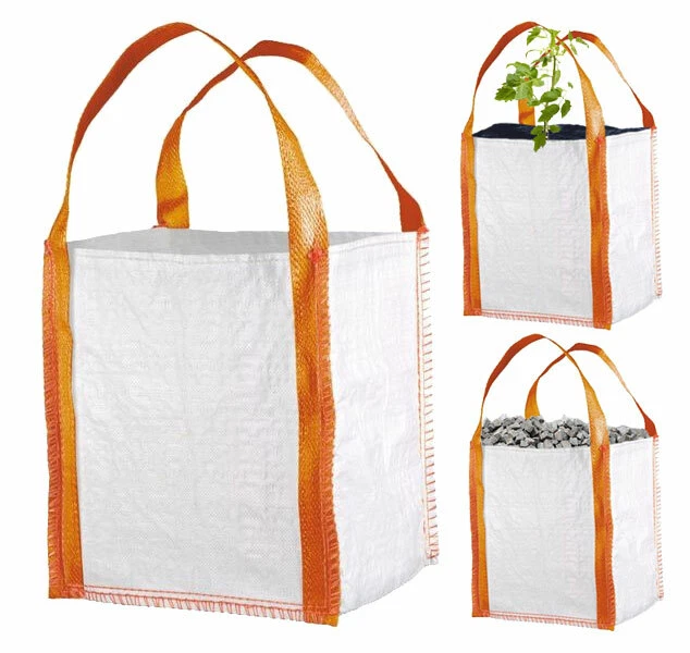 BIG BAG 40x40x45cm Garten- Laub- Abfall- Holz Pflanz- Sack Transporttasche 300kg - Bild 1 von 1