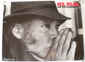 NEIL YOUNG Are You Passionate? 2002 Promotional Only Poster 24"x18" NM Condition - Picture 1 of 2