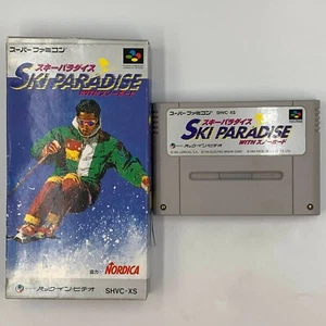 Ski Paradise con Snowboard Super Famicom SFC Japón Importación Vendedor de EE. UU. - Imagen 1 de 5