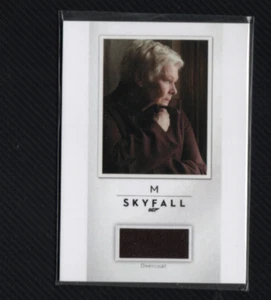 James Bond Archives 2017 Final Relic Costume PR29 Judi Dench as M #050/200 - Picture 1 of 4