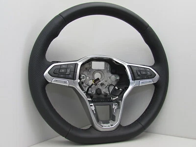 Lederlenkrad Lenkrad Leder gelocht beheizbar 3G0419089CM VW Passat B8 Facelift - Bild 1 von 4