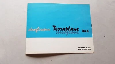 Bertin Terraplane AC6 Veicolo Speciale depliant francese originale brochure - Immagine 1 di 4