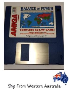 Retro Gaming - Balance Of Power - Floppy Disk Computer Games Amiga - Vintage - Bild 1 von 1