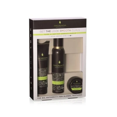 Macadamia Professional Smooth Curls Volumizing Mousse+ Detailing+ Curl Cream Kit - image 1 of 4